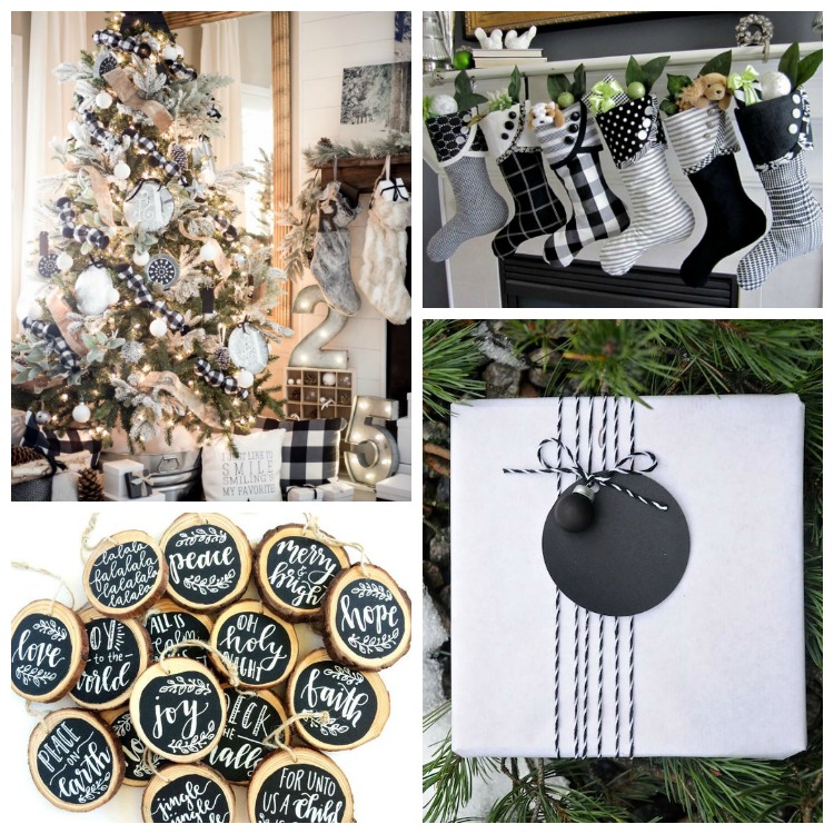 Black & White Christmas Style Series