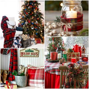 Buffalo Plaid Christmas Decor - Refresh Restyle