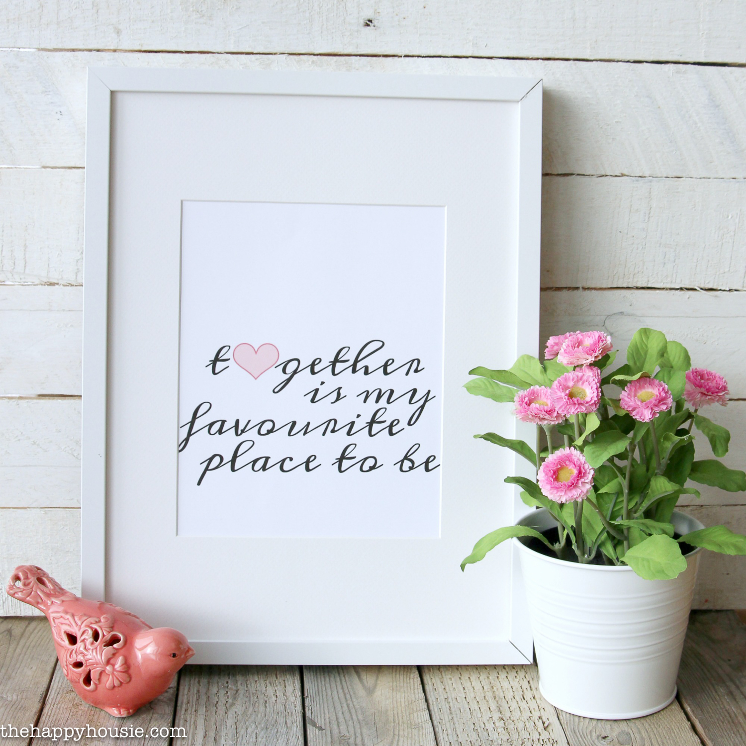 Together Is My Favourite Place To Be Printable.