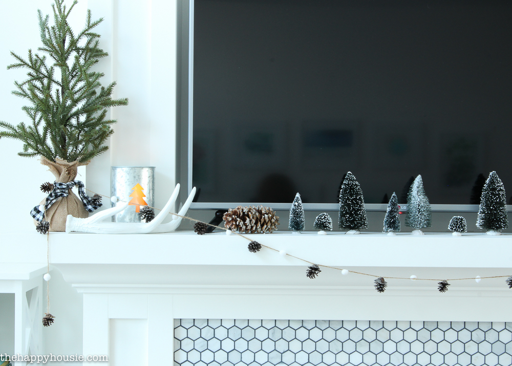 simple-rustic-natural-winter-mantel-decor-with-bottle-brush-trees-at-the-happy-housie-12-2