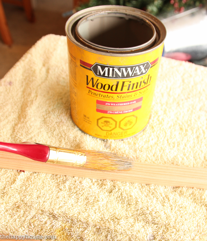 A can of wood finish wax.