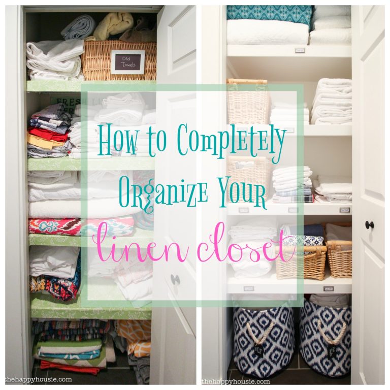 How to Completely Organize Your Linen Closet