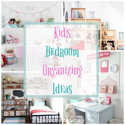 Fantastic Ideas for Organizing Kid's Bedrooms | The Happy Housie