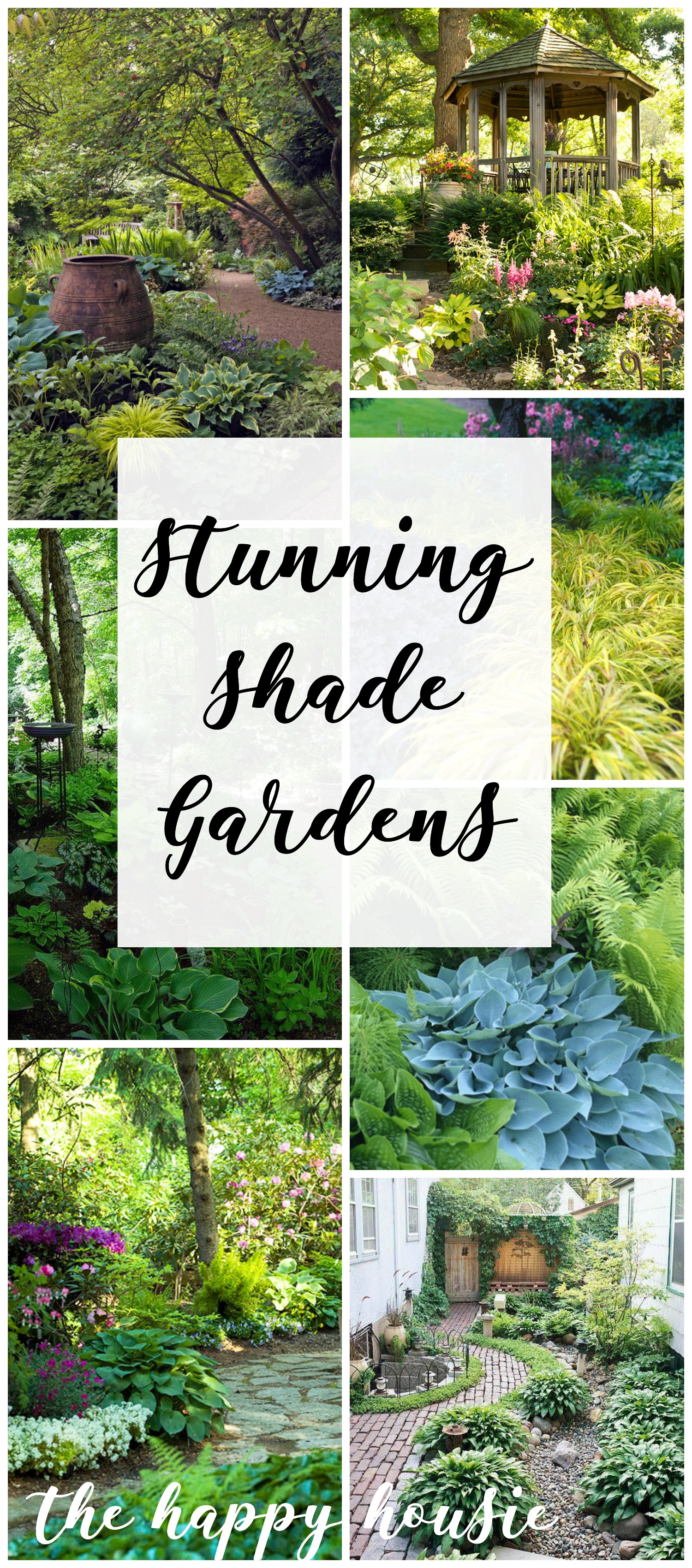 Stunning Shade Gardens poster.