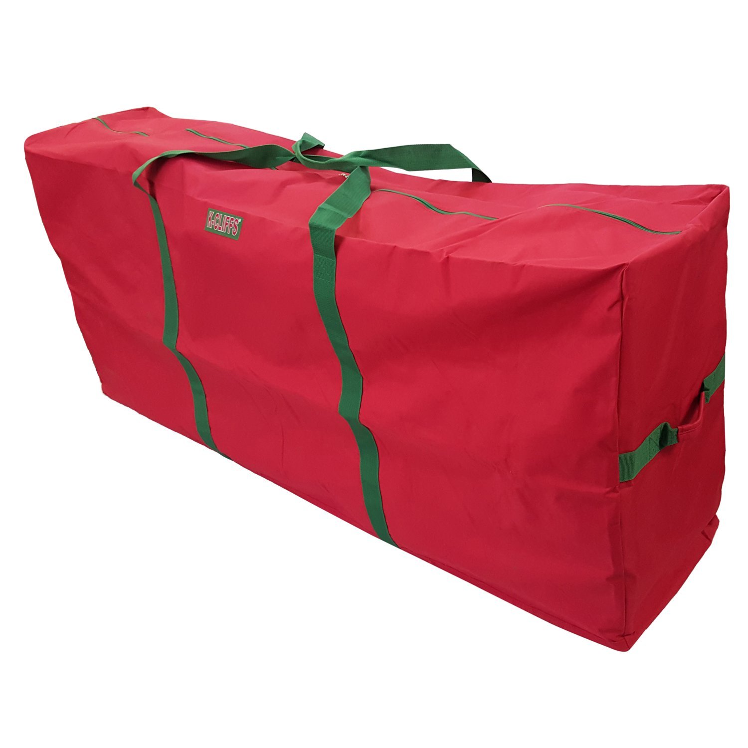 A Christmas tree storage bag.