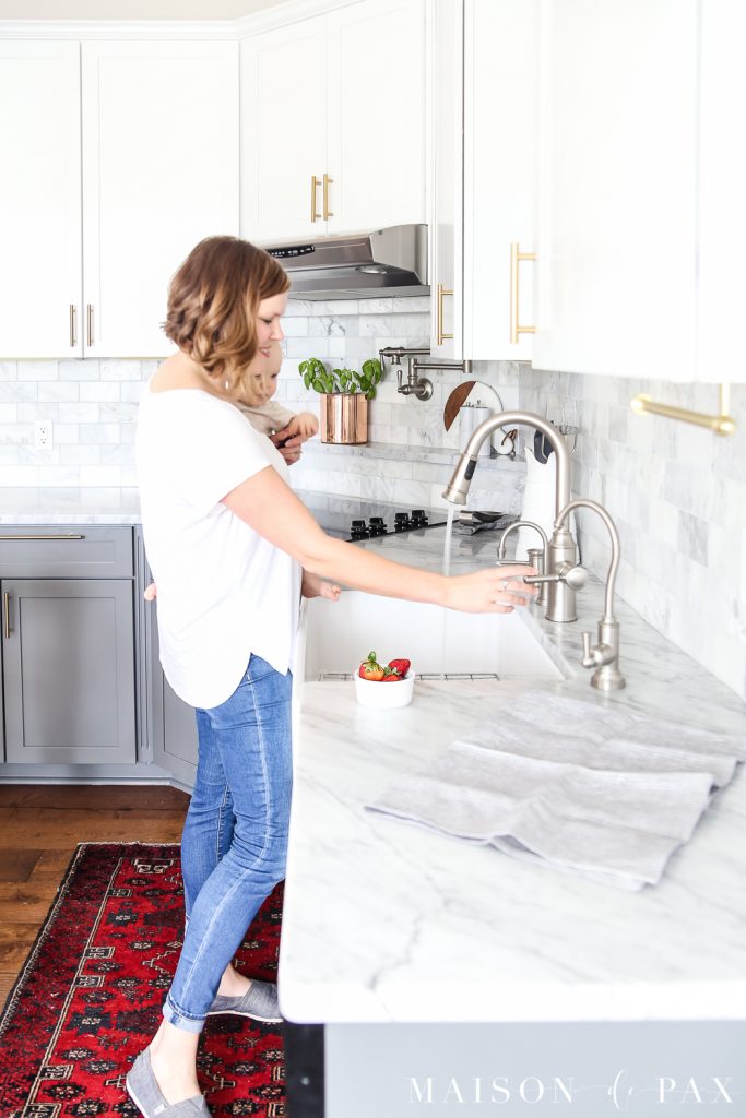 Seasonal Simplicity Spring Home Tour Series Day One | The Happy Housie