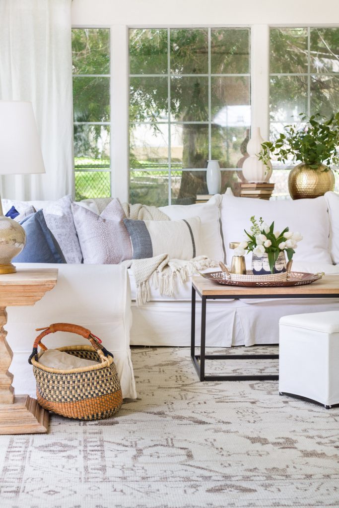 Seasonal Simplicity Spring Home Tour Series Day One | The Happy Housie