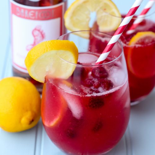 Quench Apple Raspberry Raspberry Lemon Quench Rose Sangria | The Happy Housie