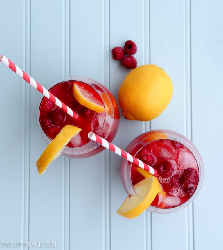 Quench Apple Raspberry Raspberry Lemon Quench Rose Sangria | The Happy Housie