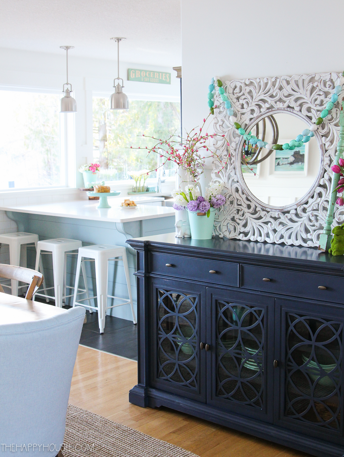 Colourful Spring Dining Room Tour