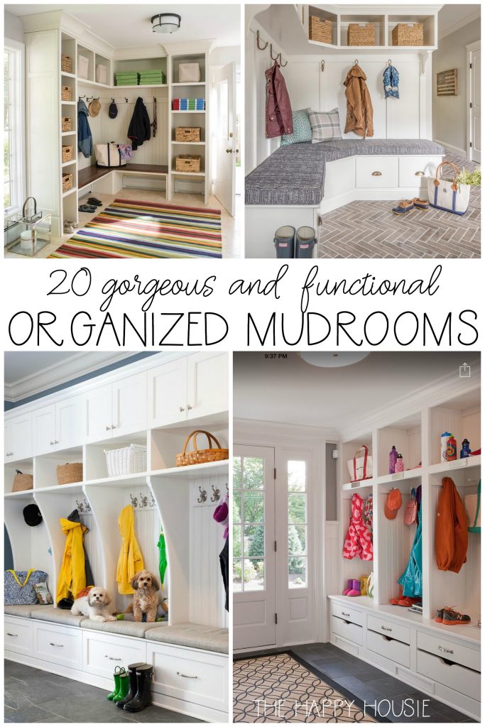 20 Gorgeous, Functional, & Organized Mudrooms | The Happy Housie