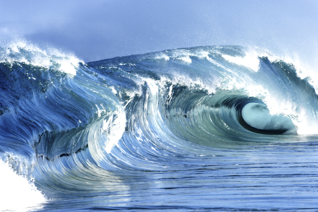 Surfing wave wallpaper.