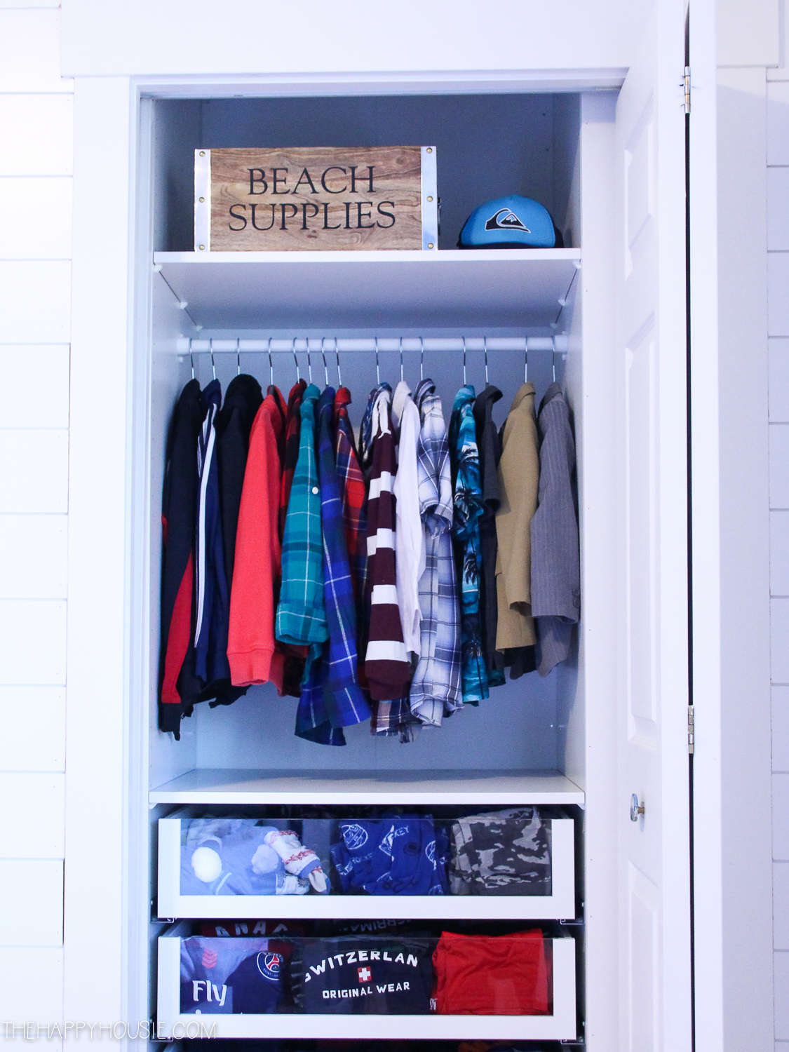 Small Reach-in Closet Makeover with Ikea PAX