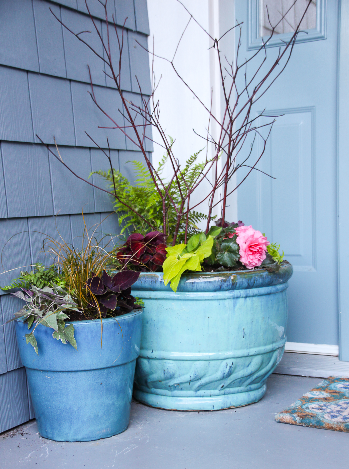 DIY Summer Planters for Shade