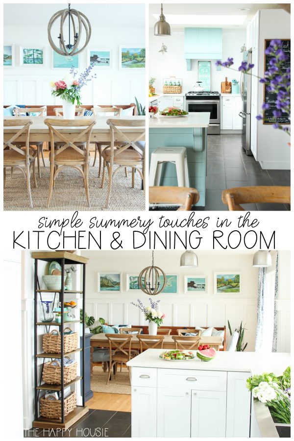 Our Summer Kitchen & Dining Room | The Happy Housie