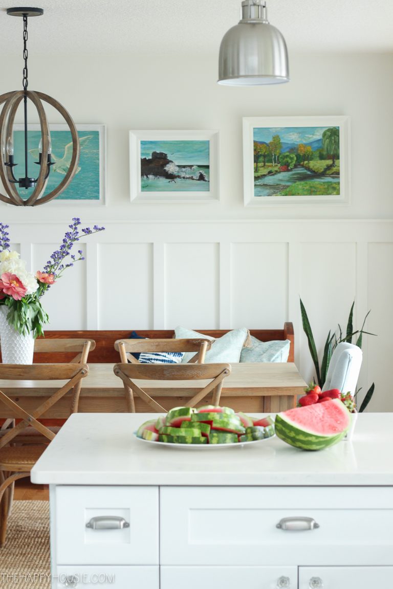 Our Summer Kitchen & Dining Room | The Happy Housie