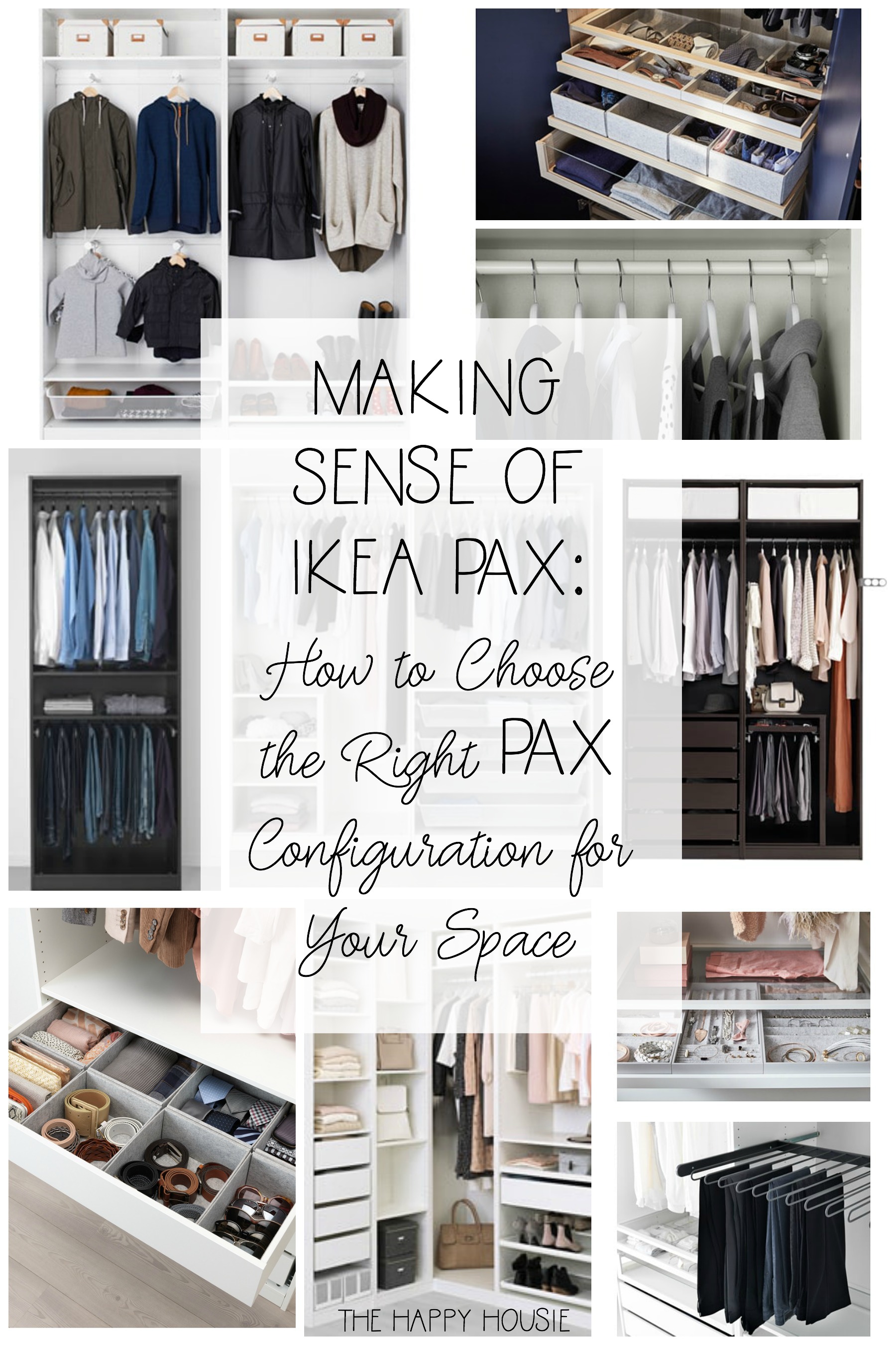 Making Sense Of Ikea Pax poster.