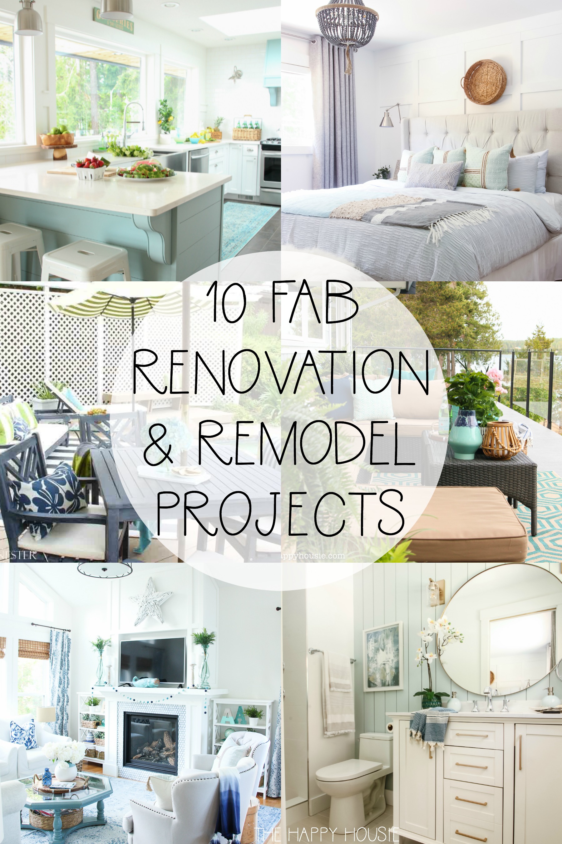 10 Fab Renovation & Remodel Projects poster.