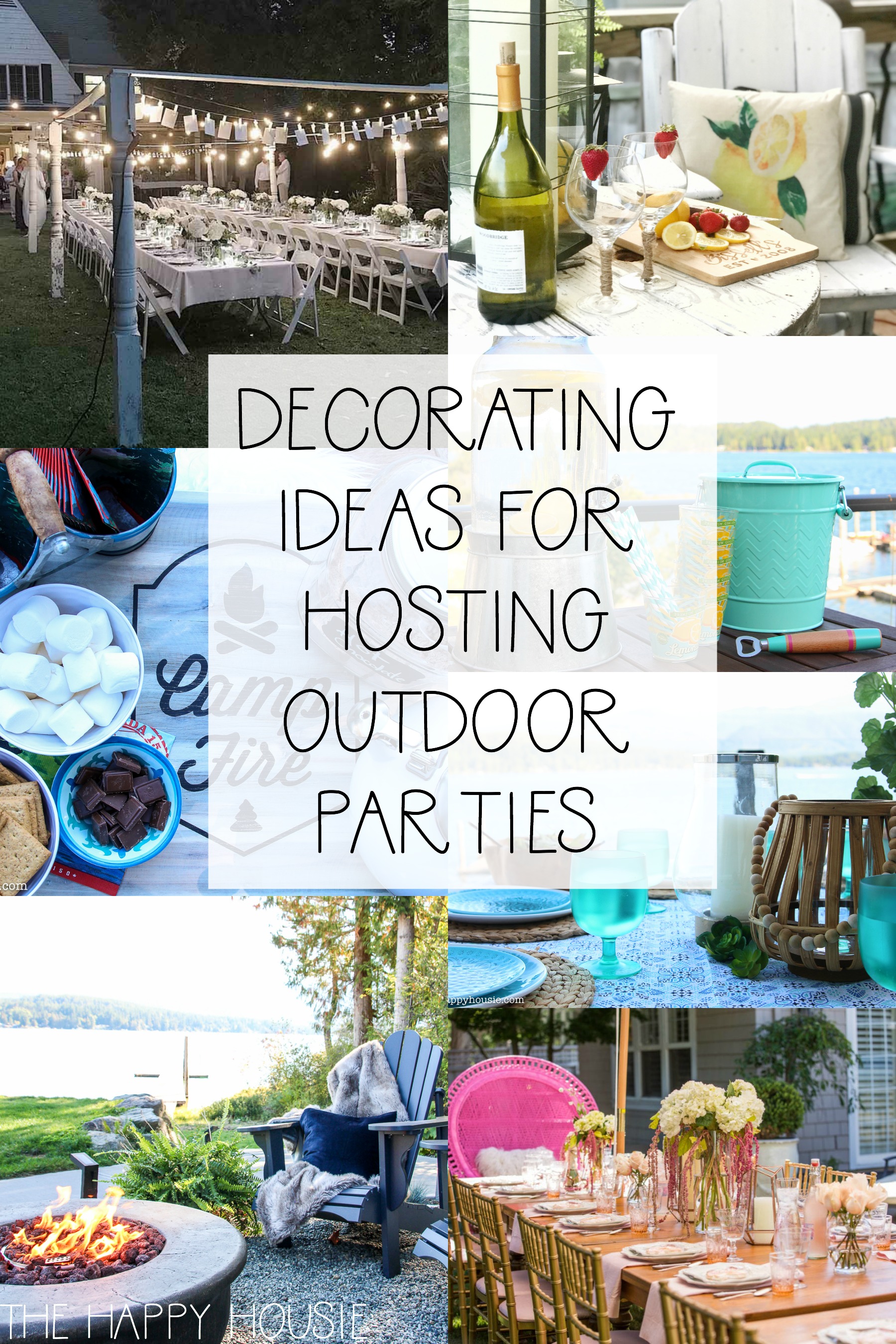 Decorating ideas poster.