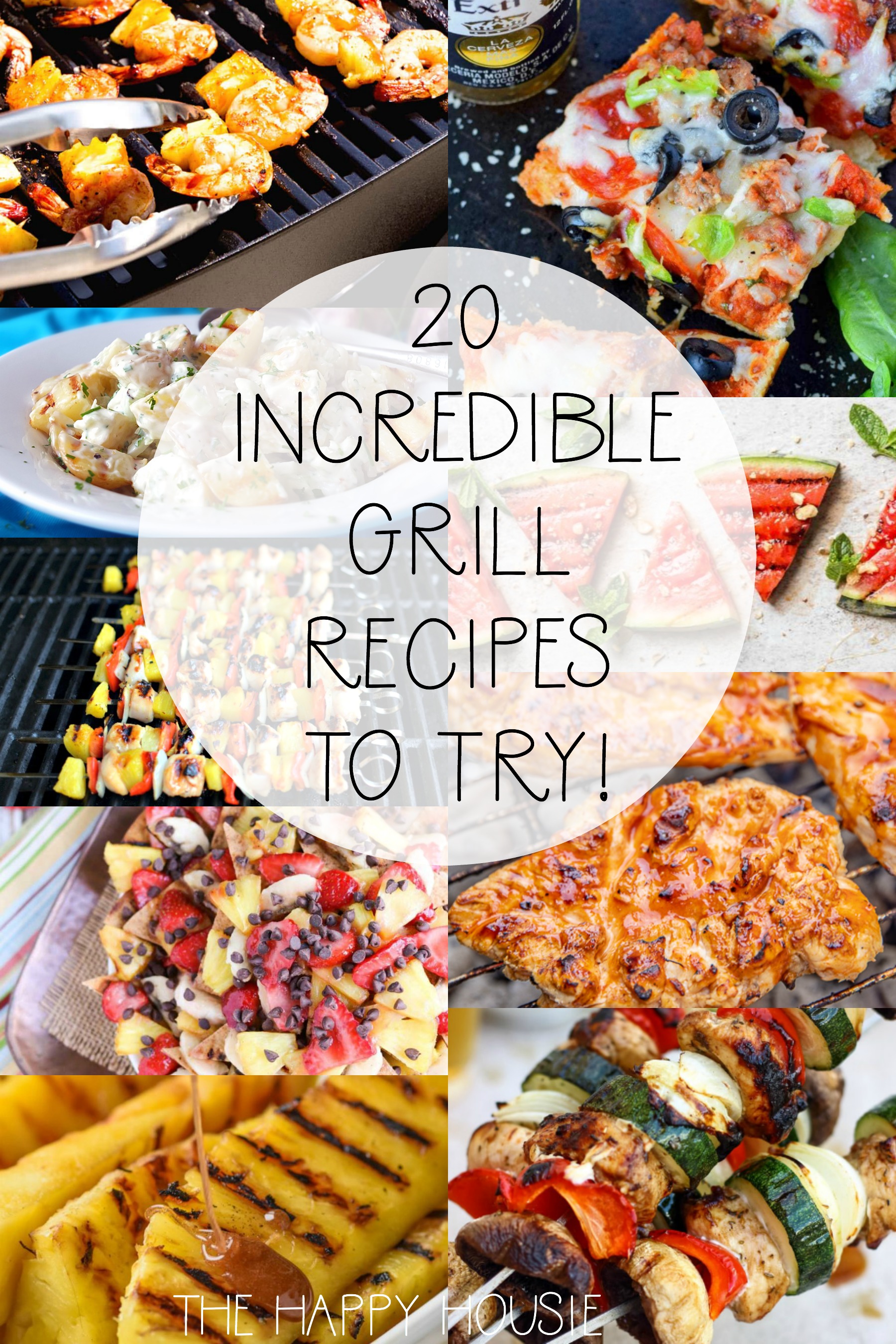 20 grilled recipes to try graphic.
