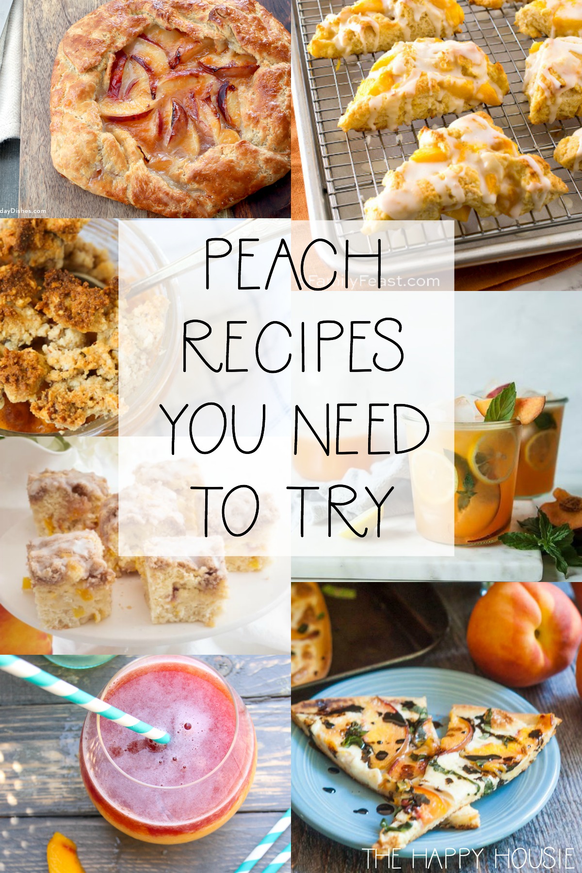 Peach Recipes You Need To Try poster.