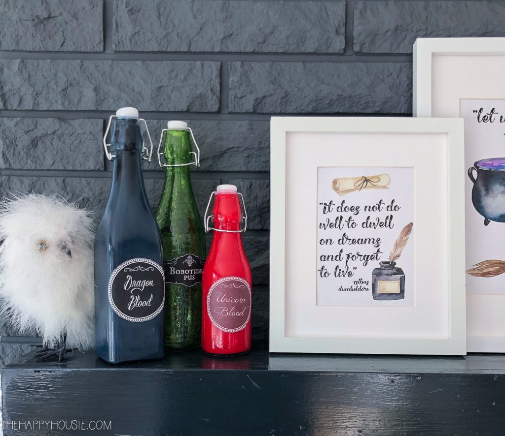 DIY Harry Potter Potion Bottles with Free Printable Labels (and ...