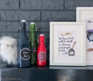 DIY Harry Potter Potion Bottles with Free Printable Labels (and ...