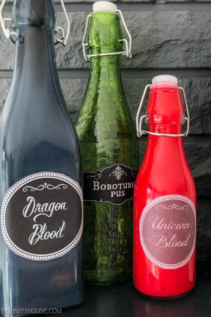 DIY Harry Potter Potion Bottles with Free Printable Labels (and ...