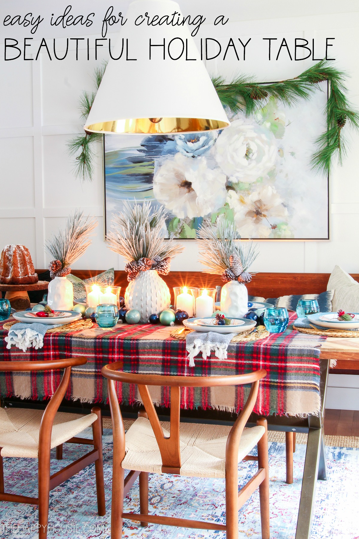 Beautiful Holiday Table graphic.