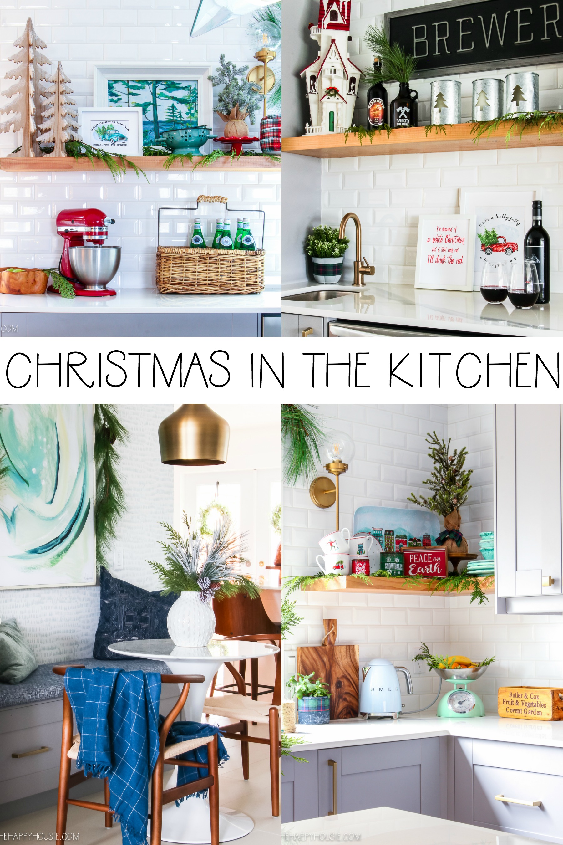 Christmas in the kitchen poster.
