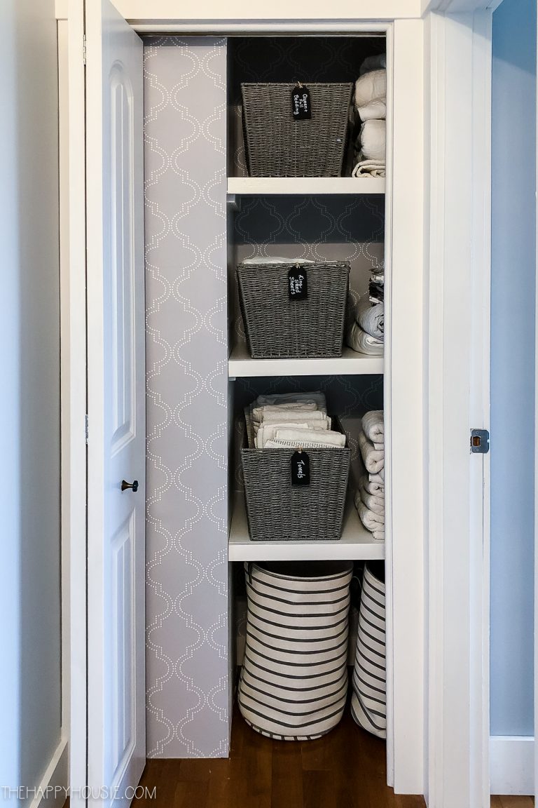 Simple Tips to Organize & Refresh Your Linen Closet | The Happy Housie