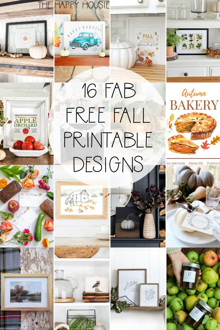 Free Printable Vintage Truck Heritage Pumpkin Farm Prints | The Happy ...