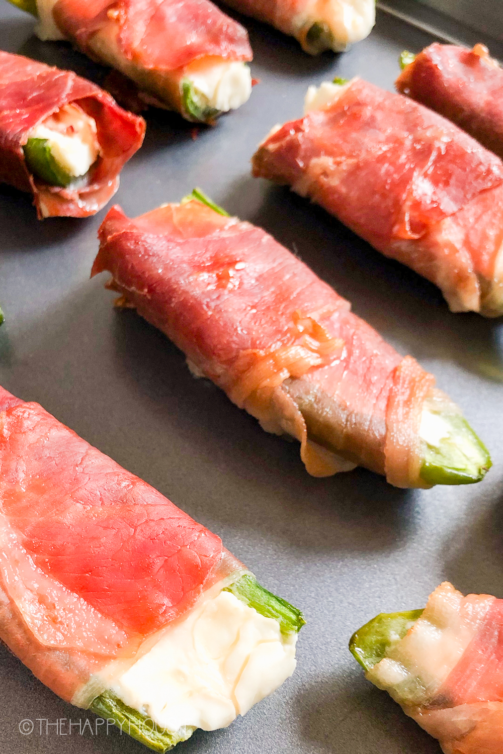 Prosciutto Wrapped Jalapeno Poppers