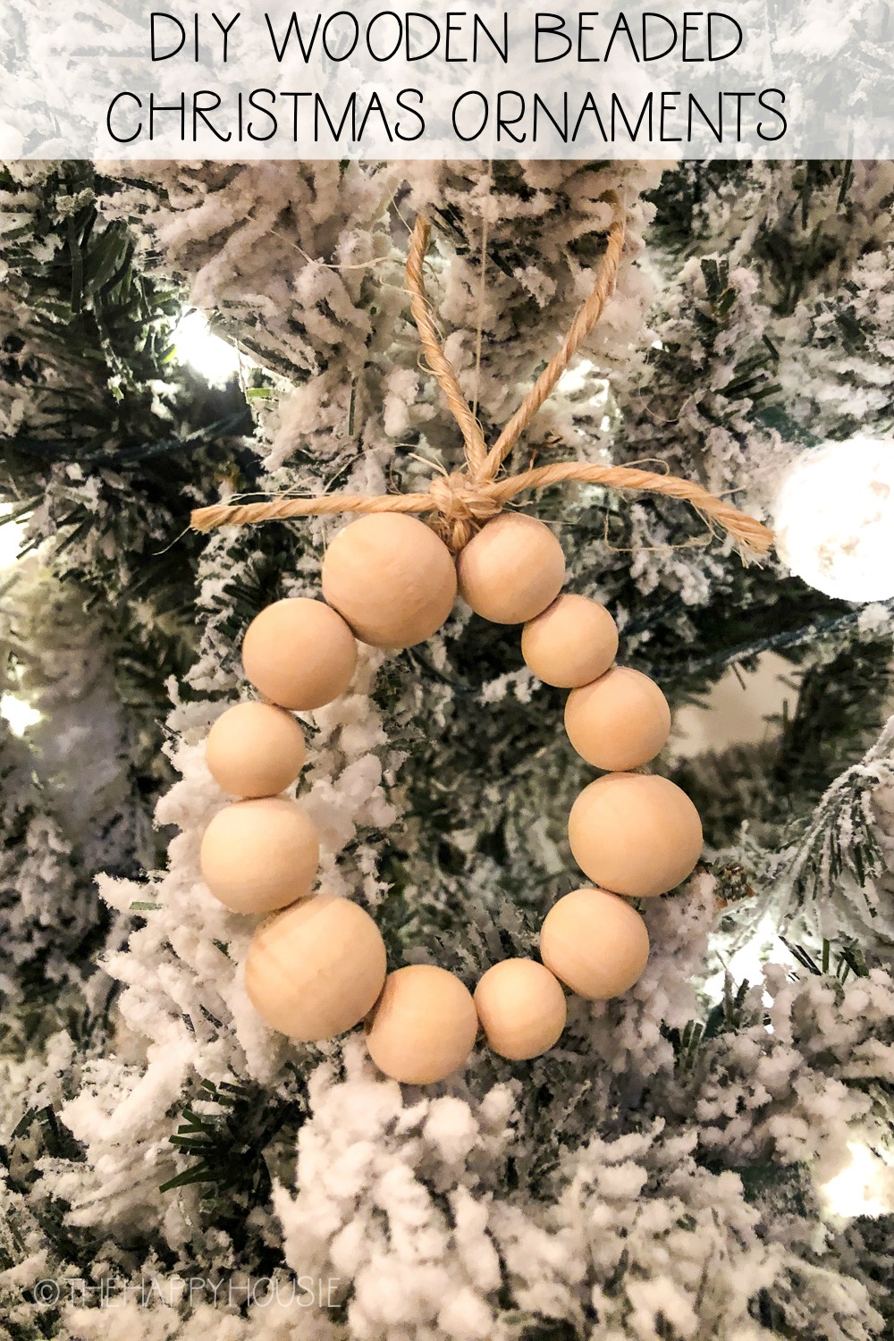 Simple Diy Beaded Christmas Ornaments