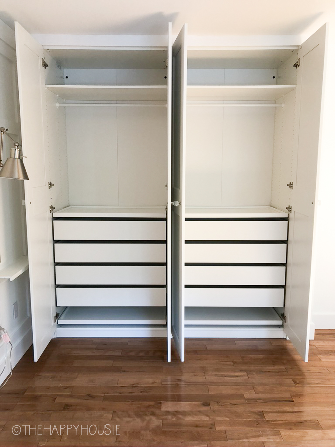 Replacing our Reach-in Closet with an Ikea Pax Closet System