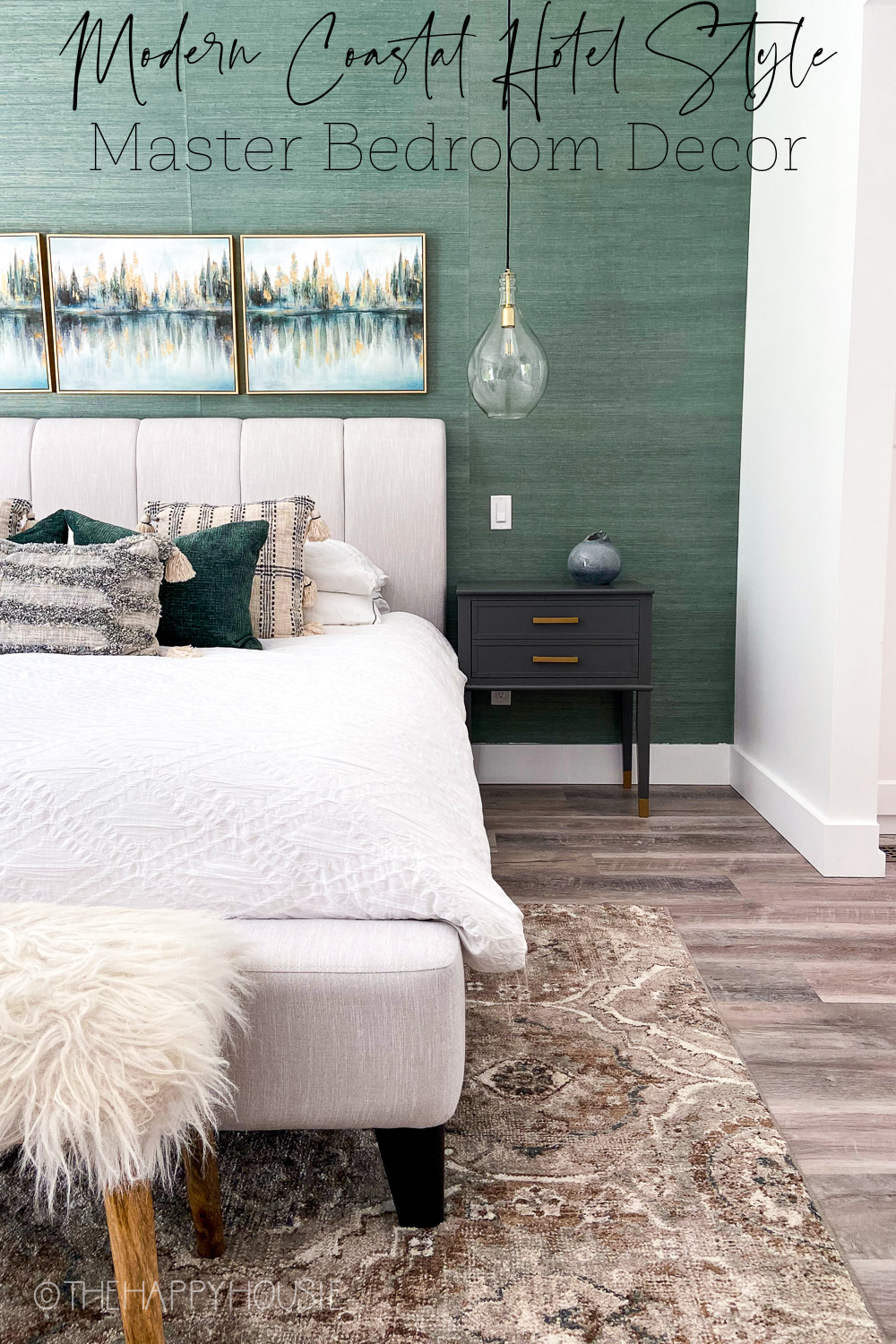 Decorating our New Build Master Bedroom Decor Reveal   The Happy ...