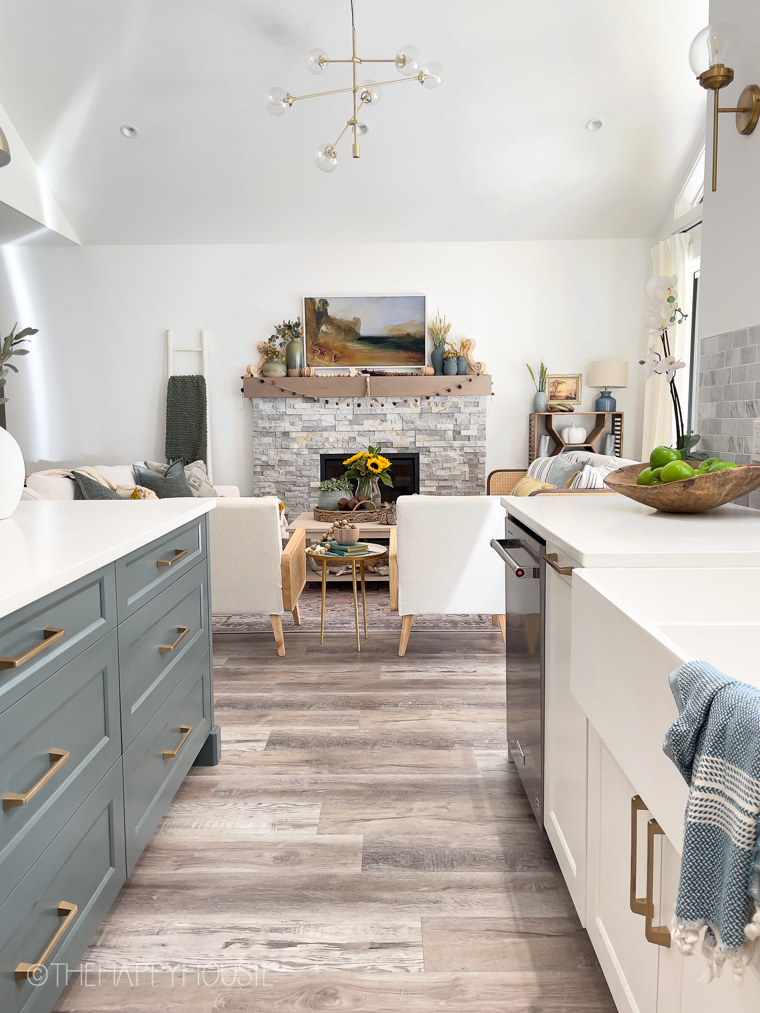 Our New Build Three-Tone Modern Farmhouse Style Kitchen