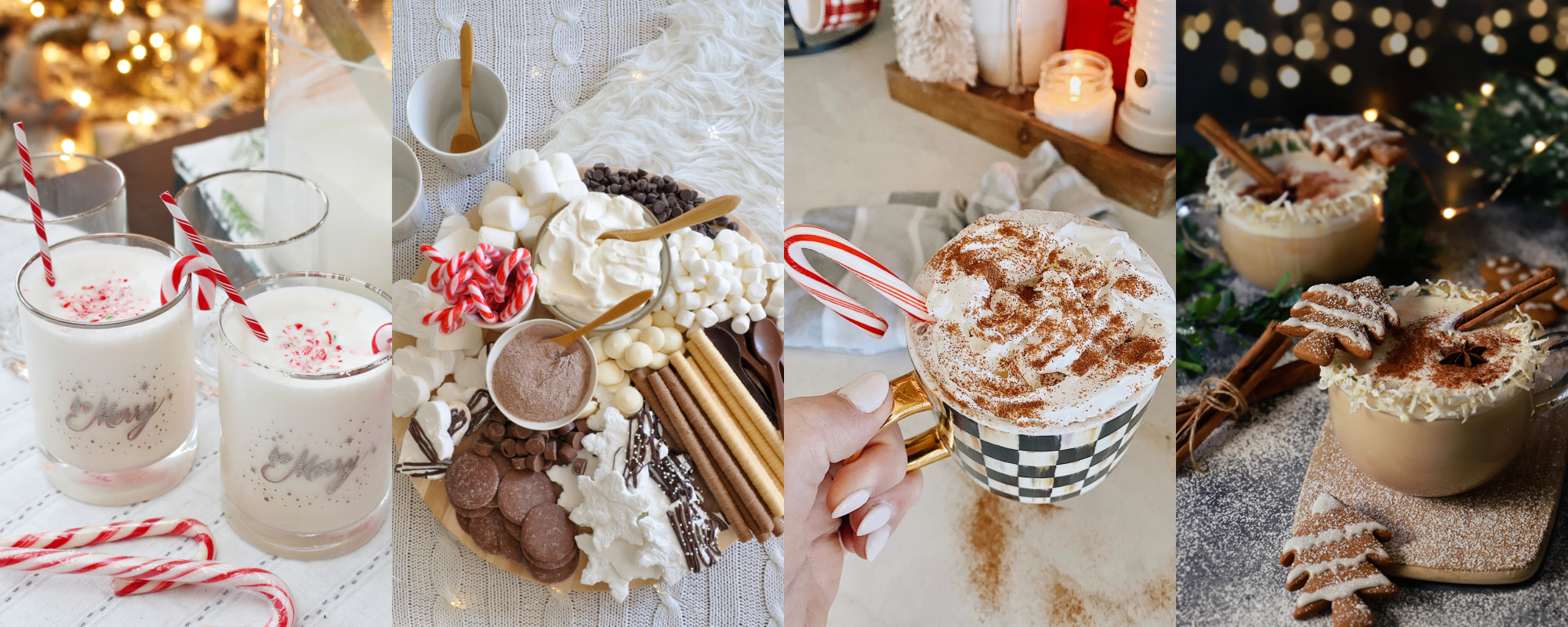 four cozy and creamy holiday drink recipe ideas